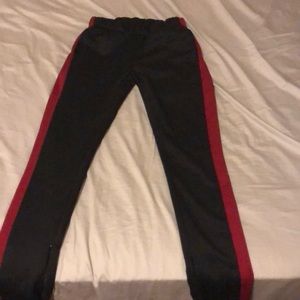EPTM TRACK PANTS RED&BLACK